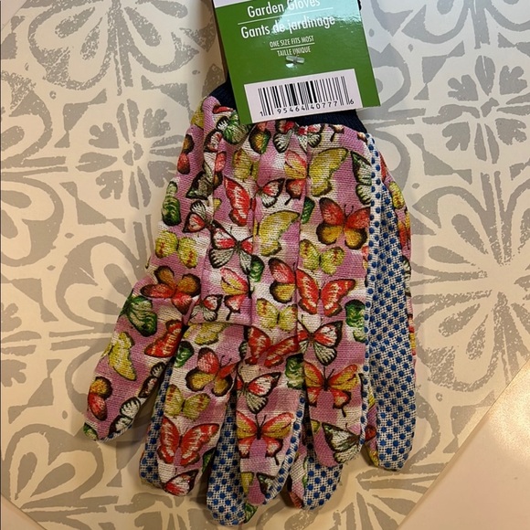 Floral Garden Gloves – One Size Fits All | Cute Gardening Gloves for Women - Picture 9 of 14